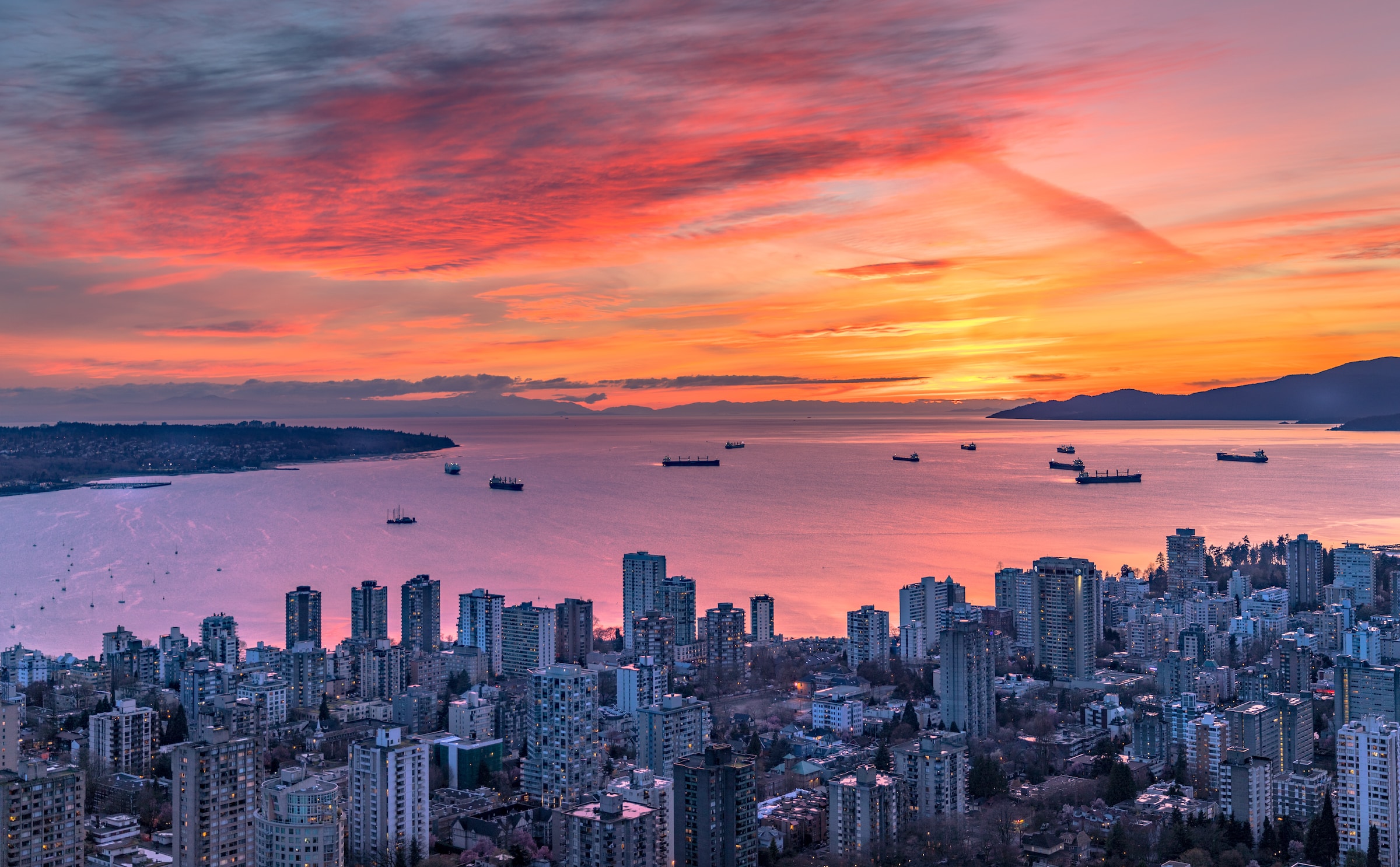 vancouver sunset